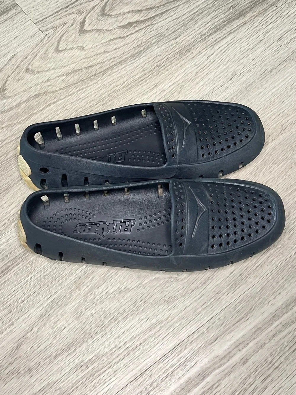 Floaters Black Water Shoes Mens Size 8 Outdoors Beach Boat Fishing Shoes